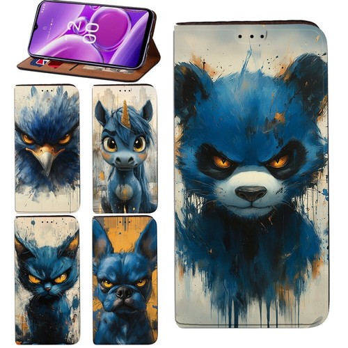 Print leather stand - pu,