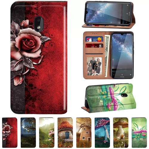 Leather stand cover phone case - stand,