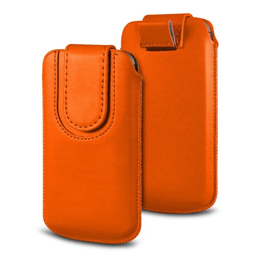 Magnetic leather pull tab - magnetic, pu